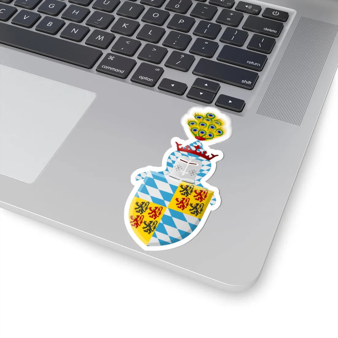 Die Grave van Hollant Codex 148 wapen (Germany) (Coat of Arms) STICKER Vinyl Kiss-Cut Decal - The Sticker Space