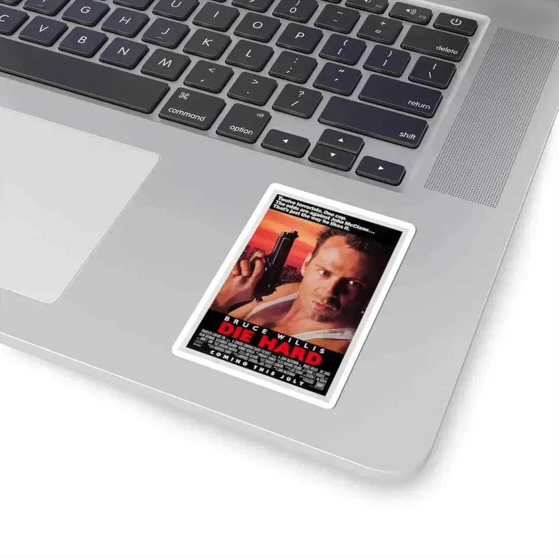 Die Hard 1988 Movie Poster - STICKER Vinyl Kiss-Cut Decal - The Sticker Space