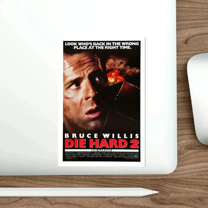 Die Hard 2 1990 Movie Poster STICKER Vinyl Die-Cut Decal - The Sticker Space