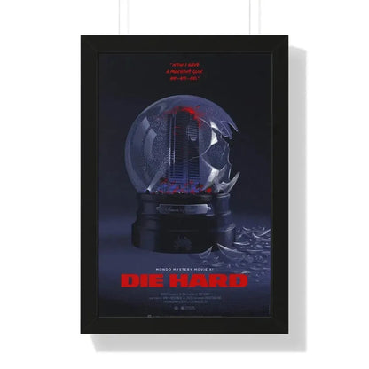 DIE HARD (MONDO) 1988 - Framed Movie Poster - The Sticker Space