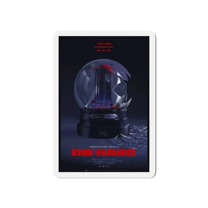 DIE HARD (MONDO) 1988 Movie Poster - Refrigerator Magnet - The Sticker Space