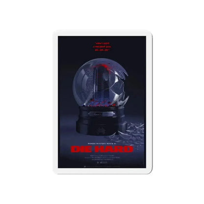 DIE HARD (MONDO) 1988 Movie Poster - Refrigerator Magnet - The Sticker Space