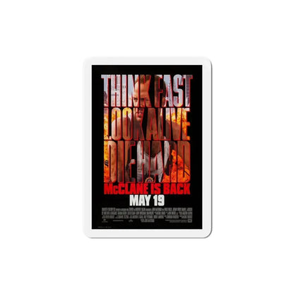 Die Hard With A Vengeance 1995 Movie Poster Refrigerator Magnet 4 Inch - The Sticker Space