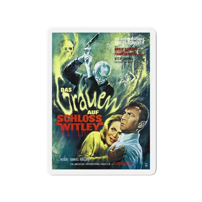 DIE MONSTER DIE (GERMAN) 1965 Movie Poster - Refrigerator Magnet - The Sticker Space