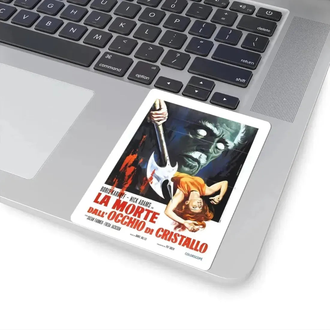 DIE MONSTER DIE (ITALIAN) 1965 Movie Poster - STICKER Vinyl Kiss-Cut Decal - The Sticker Space