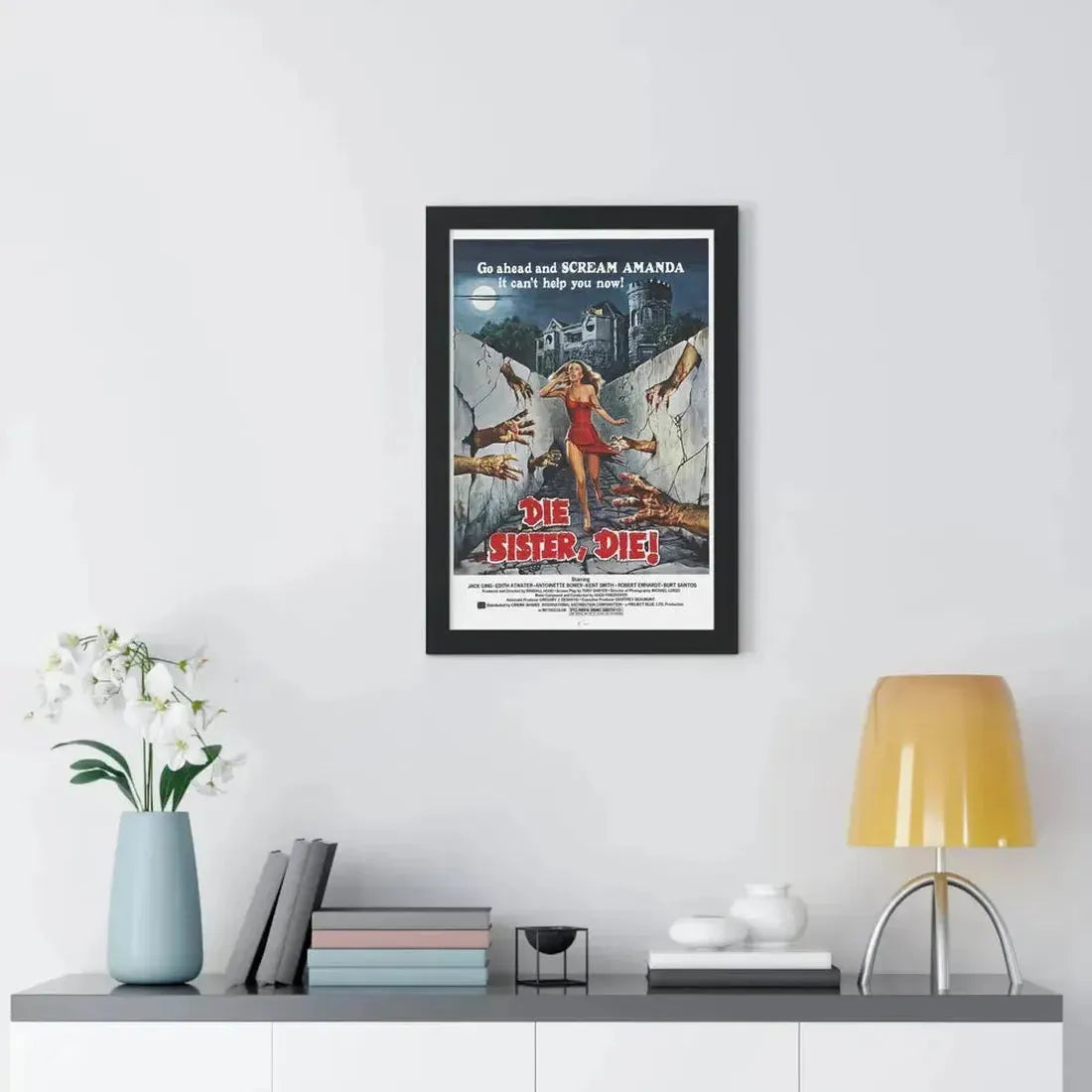 DIE SISTER, DIE! 1972 - Framed Movie Poster - The Sticker Space