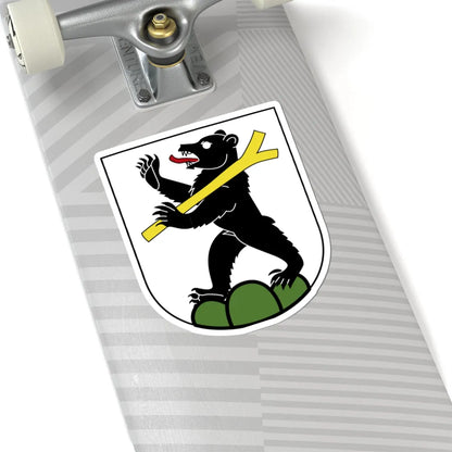 Dielsdorf-blazon (Switzerland) (Coat of Arms) STICKER Vinyl Kiss-Cut Decal - The Sticker Space