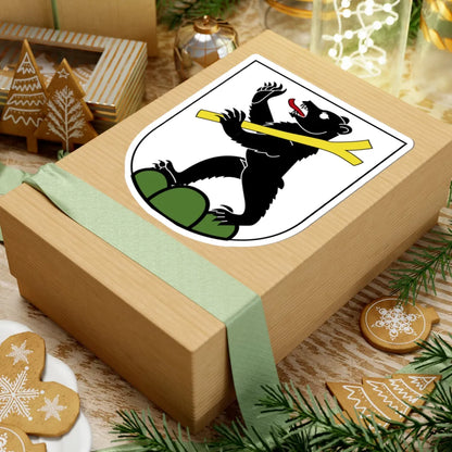 Dielsdorf-blazon (Switzerland) (Coat of Arms) STICKER Vinyl Kiss-Cut Decal - The Sticker Space