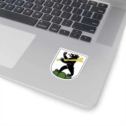 Dielsdorf-blazon (Switzerland) (Coat of Arms) STICKER Vinyl Kiss-Cut Decal - The Sticker Space