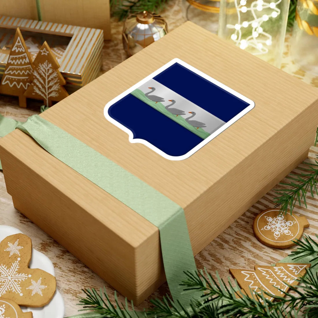 Diemen wapen 1816 (Netherlands) (Coat of Arms) STICKER Vinyl Kiss-Cut Decal - The Sticker Space