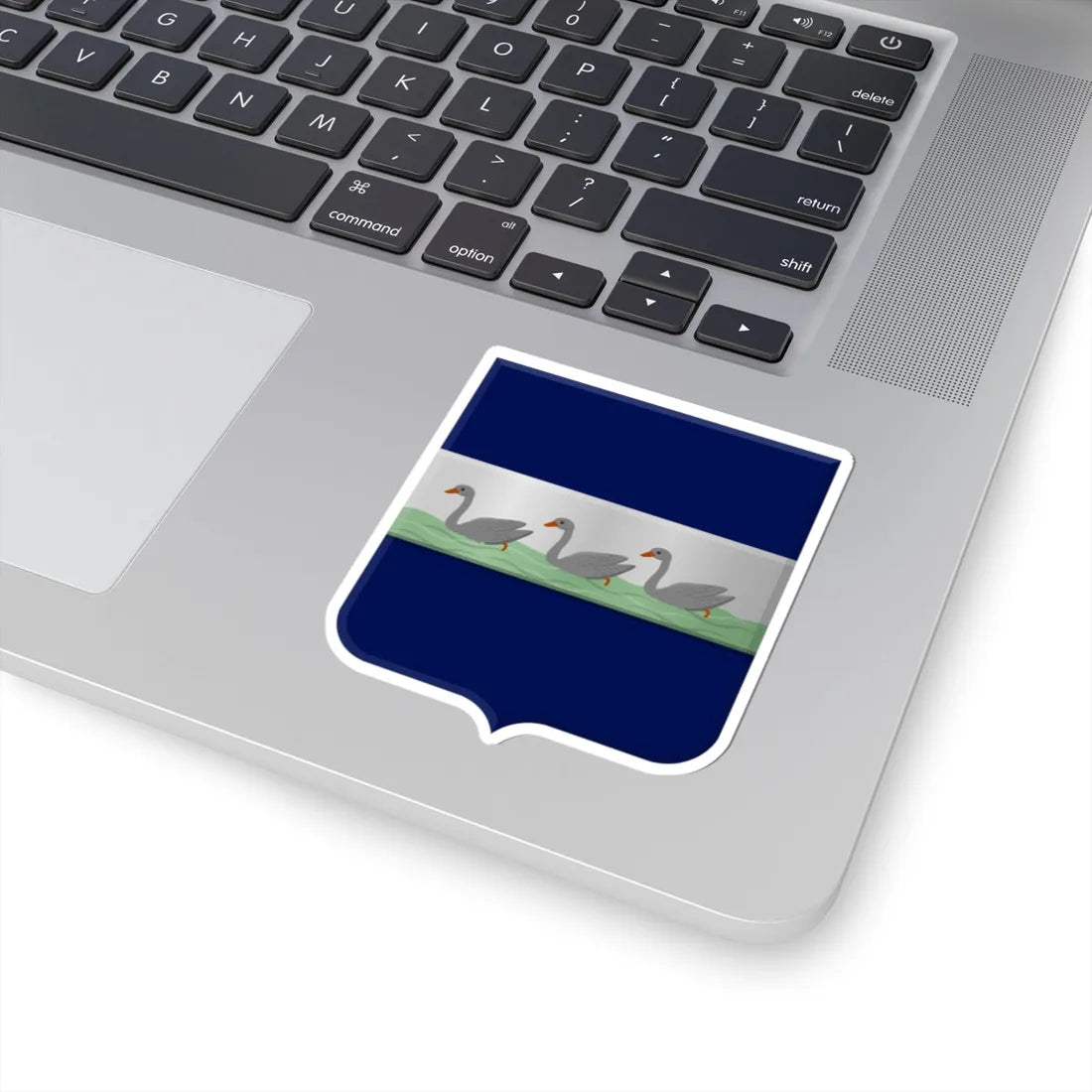 Diemen wapen 1816 (Netherlands) (Coat of Arms) STICKER Vinyl Kiss-Cut Decal - The Sticker Space