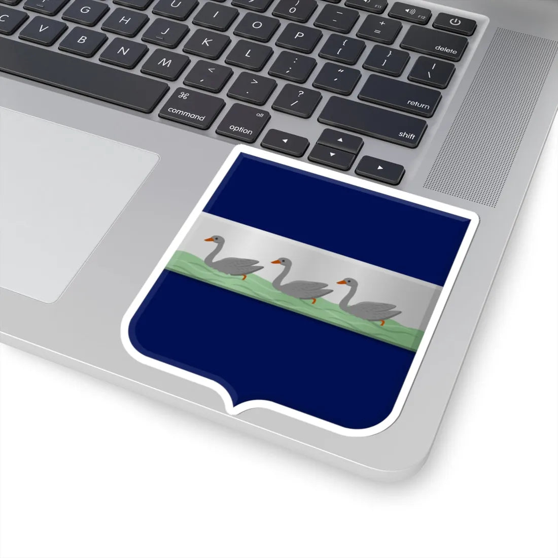 Diemen wapen 1816 (Netherlands) (Coat of Arms) STICKER Vinyl Kiss-Cut Decal - The Sticker Space