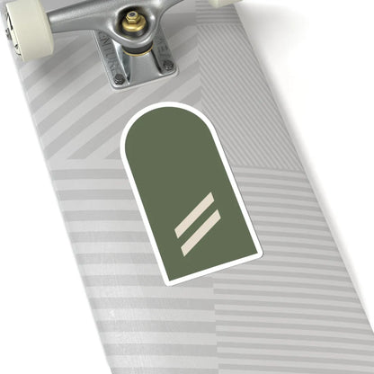 Dienstgrad Bundeswehr Heer 021 Obergefreiter (Germany) (Military Rank) STICKER Vinyl Kiss-Cut Decal - The Sticker Space