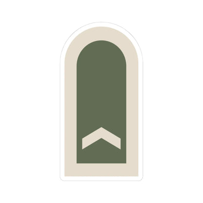 Dienstgrad Bundeswehr Heer 131 Feldwebel (Germany) (Military Rank) STICKER Vinyl Kiss-Cut Decal 3 Inch White - The Sticker Space