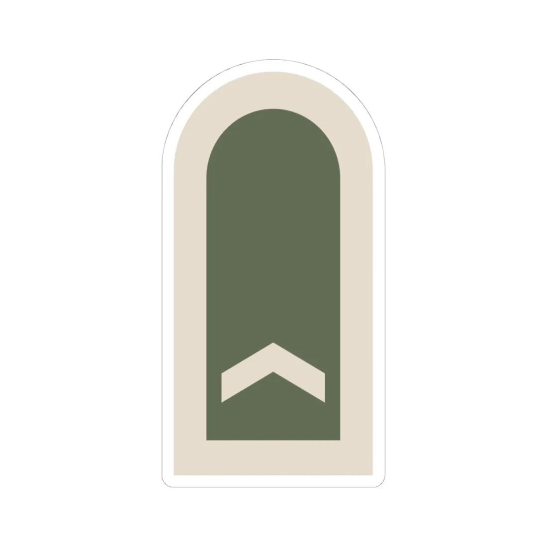 Dienstgrad Bundeswehr Heer 131 Feldwebel (Germany) (Military Rank) STICKER Vinyl Kiss-Cut Decal 4 Inch White - The Sticker Space