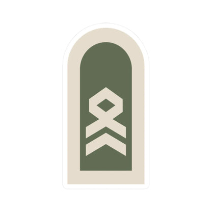 Dienstgrad Bundeswehr Heer 161 Stabsfeldwebel (Germany) (Military Rank) STICKER Vinyl Kiss-Cut Decal 2 Inch White - The Sticker Space