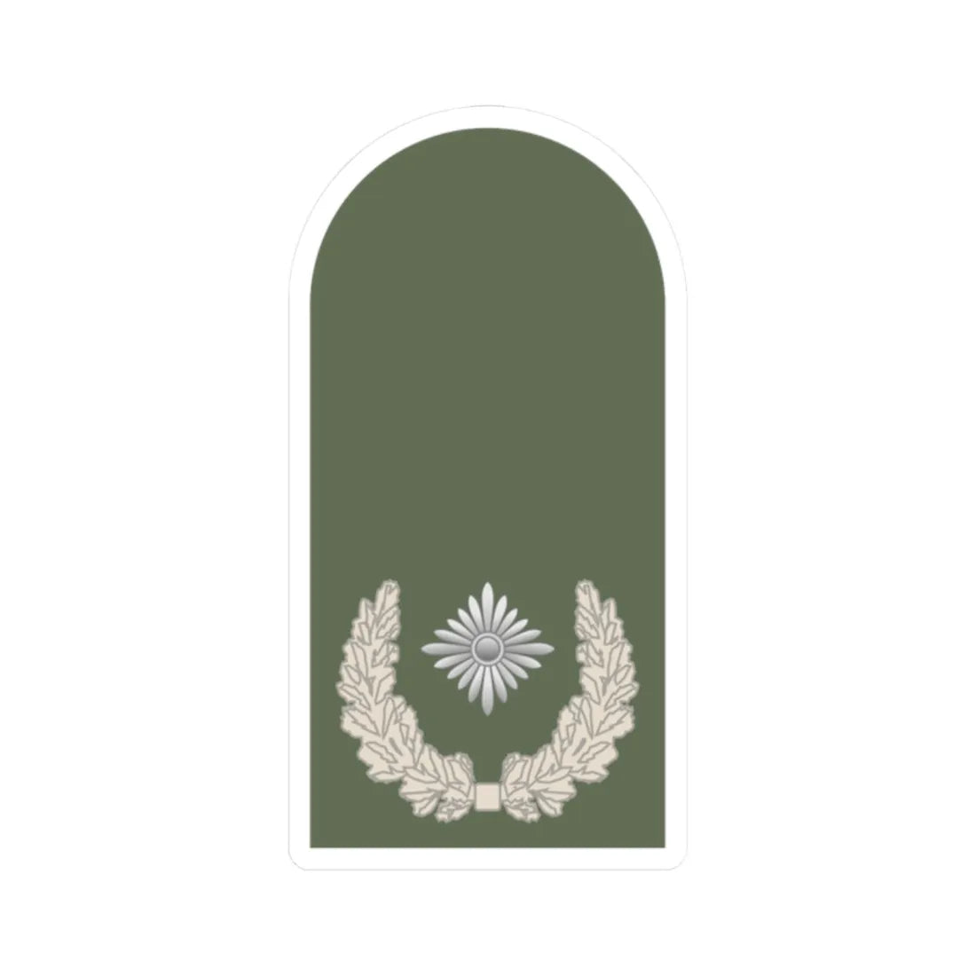 Dienstgrad Bundeswehr Heer 251 Major (Germany) (Military Rank) STICKER Vinyl Kiss-Cut Decal 2 Inch White - The Sticker Space