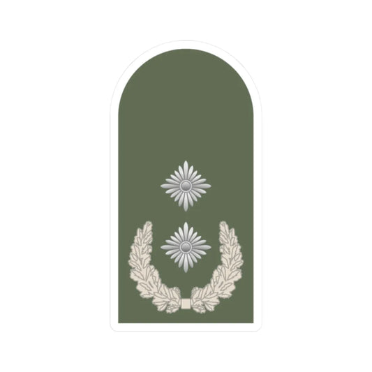 Dienstgrad Bundeswehr Heer 261 Oberstleutnant (Germany) (Military Rank) STICKER Vinyl Kiss-Cut Decal 2 Inch White - The Sticker Space