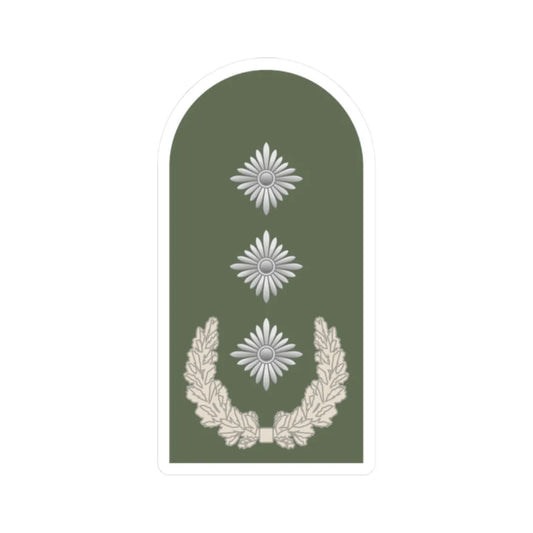 Dienstgrad Bundeswehr Heer 271 Oberst (Germany) (Military Rank) STICKER Vinyl Kiss-Cut Decal 2 Inch White - The Sticker Space