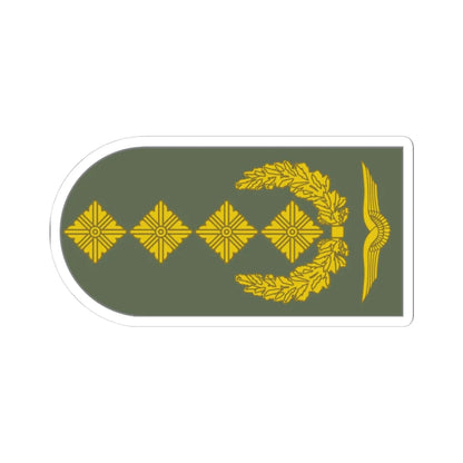 Dienstgrad Bundeswehr LW General infobox (Military Rank) STICKER Vinyl Kiss-Cut Decal 3 Inch White - The Sticker Space