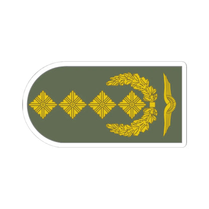 Dienstgrad Bundeswehr LW General infobox (Military Rank) STICKER Vinyl Kiss-Cut Decal 4 Inch White - The Sticker Space