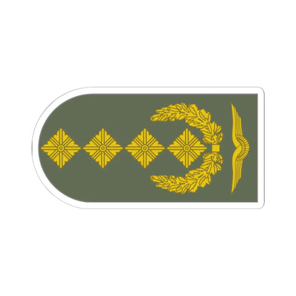 Dienstgrad Bundeswehr LW General infobox (Military Rank) STICKER Vinyl Kiss-Cut Decal 6 Inch White - The Sticker Space