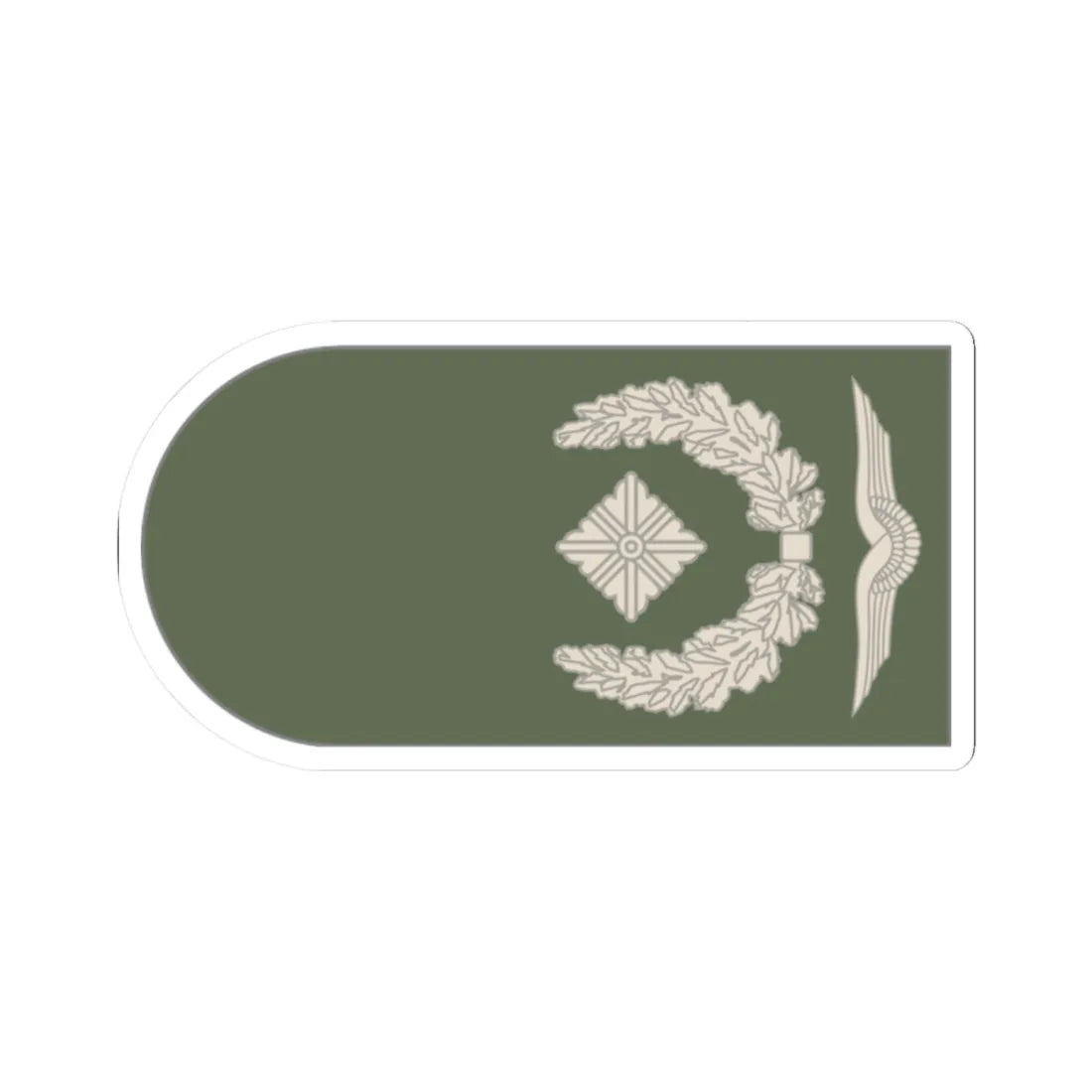 Dienstgrad Bundeswehr LW Major infobox (Military Rank) STICKER Vinyl Kiss-Cut Decal 2 Inch White - The Sticker Space