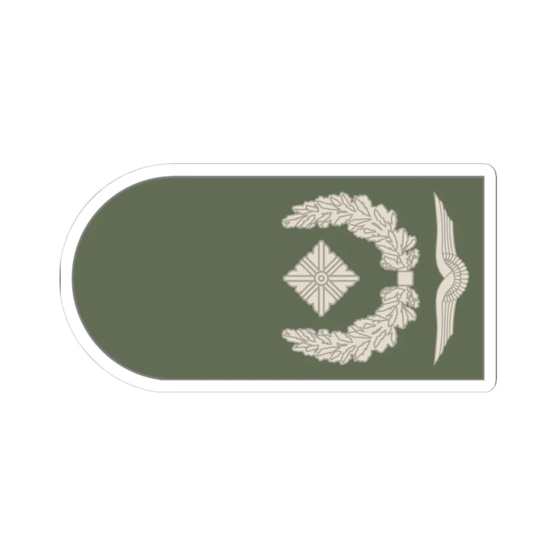 Dienstgrad Bundeswehr LW Major infobox (Military Rank) STICKER Vinyl Kiss-Cut Decal 3 Inch White - The Sticker Space