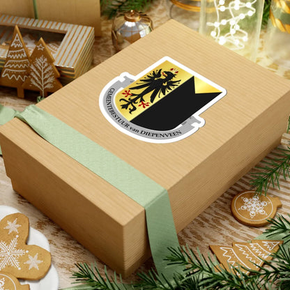 Diepenveen wapen (Netherlands) (Coat of Arms) STICKER Vinyl Kiss-Cut Decal - The Sticker Space