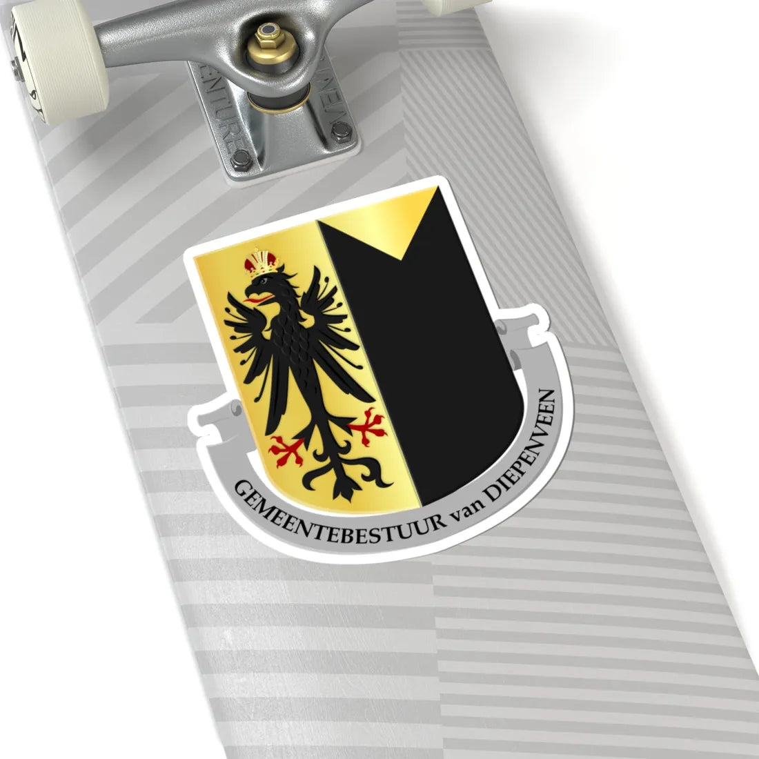 Diepenveen wapen (Netherlands) (Coat of Arms) STICKER Vinyl Kiss-Cut Decal - The Sticker Space