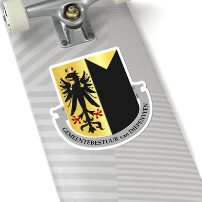 Diepenveen wapen (Netherlands) (Coat of Arms) STICKER Vinyl Kiss-Cut Decal - The Sticker Space