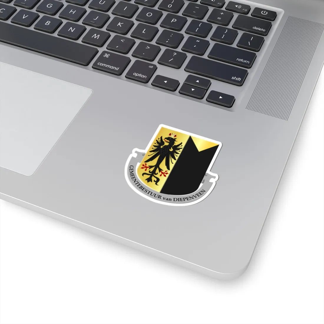 Diepenveen wapen (Netherlands) (Coat of Arms) STICKER Vinyl Kiss-Cut Decal - The Sticker Space