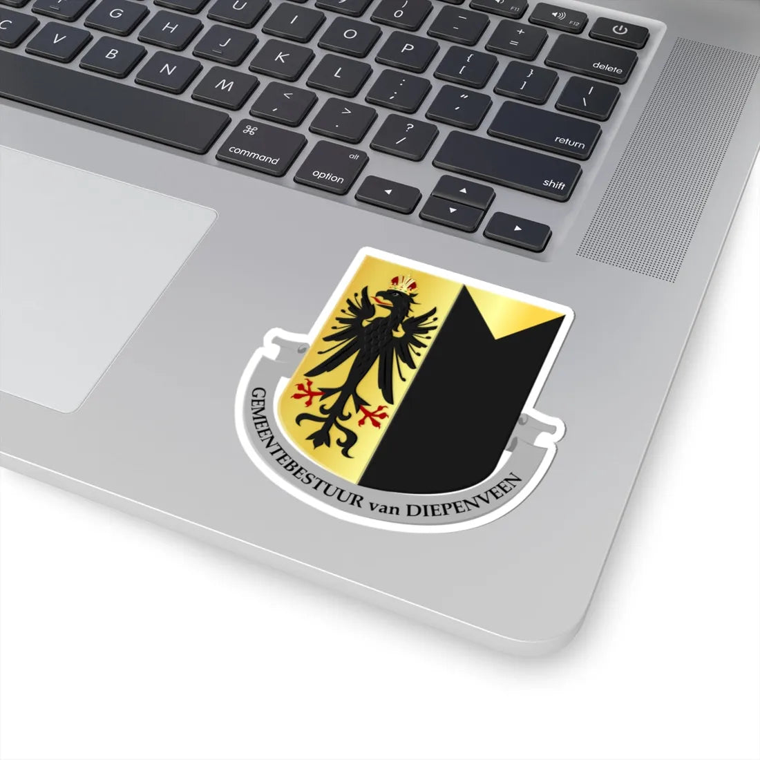 Diepenveen wapen (Netherlands) (Coat of Arms) STICKER Vinyl Kiss-Cut Decal - The Sticker Space