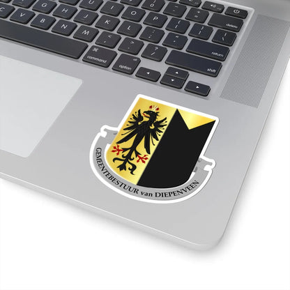 Diepenveen wapen (Netherlands) (Coat of Arms) STICKER Vinyl Kiss-Cut Decal - The Sticker Space