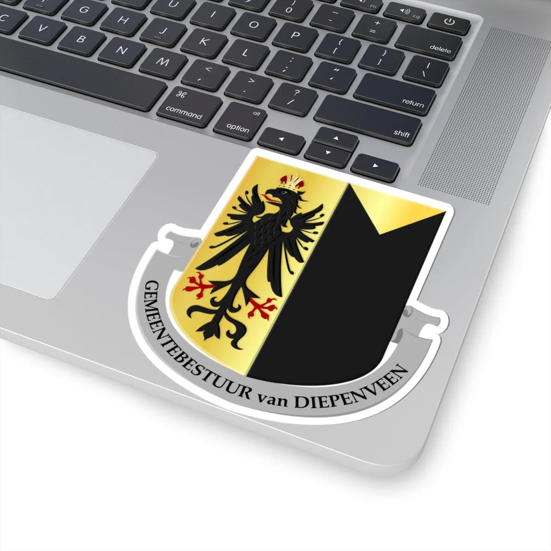 Diepenveen wapen (Netherlands) (Coat of Arms) STICKER Vinyl Kiss-Cut Decal - The Sticker Space