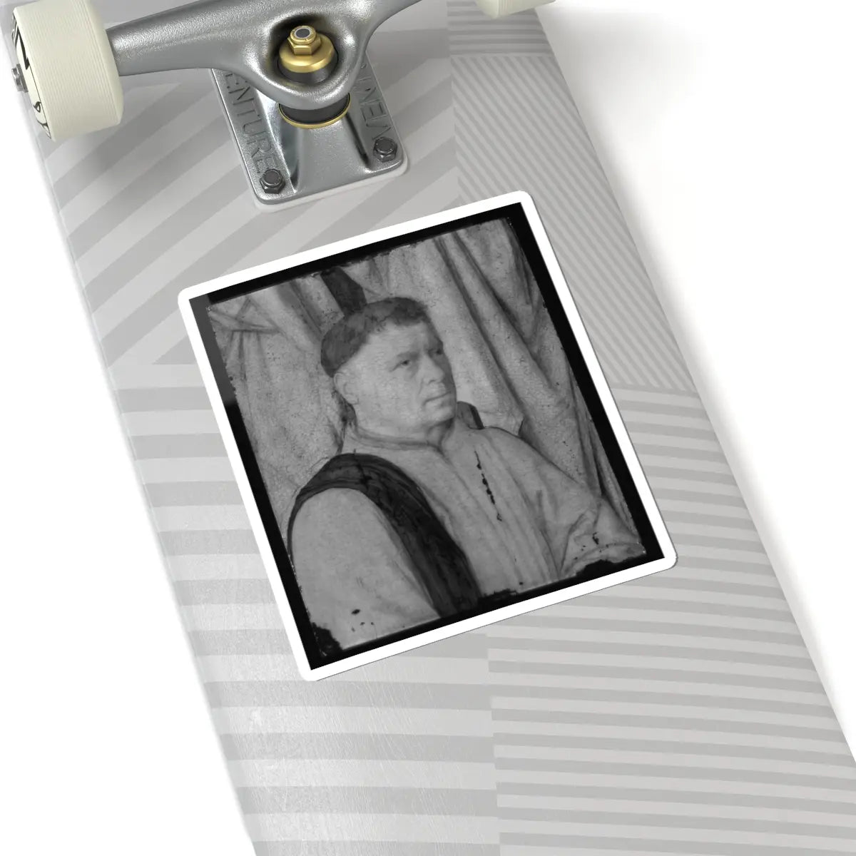 SKU:TSS-STICK-DRCBTS-6X6-4 Sizes:6" × 6" Types:White