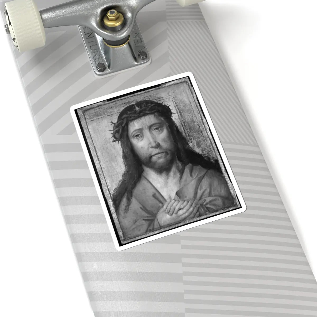 SKU:TSS-STICK-DRCBTS-6X6-15 Sizes:6" × 6" Types:White