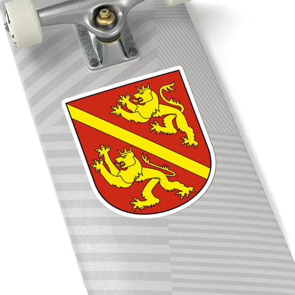 Diessenhofen-blazon (Switzerland) (Coat of Arms) STICKER Vinyl Kiss-Cut Decal - The Sticker Space