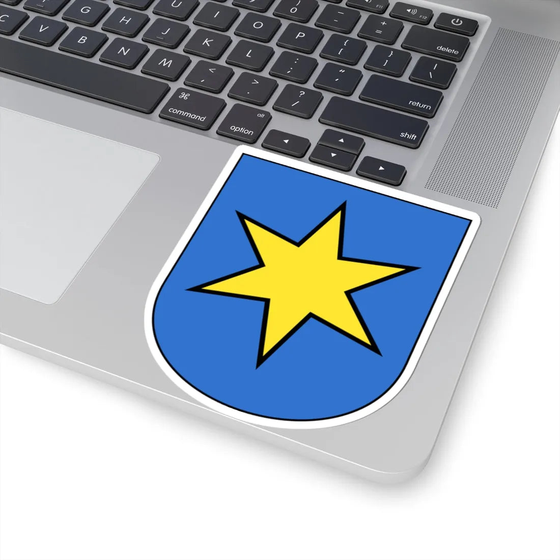 Dietlikon-blazon (Switzerland) (Coat of Arms) STICKER Vinyl Kiss-Cut Decal - The Sticker Space