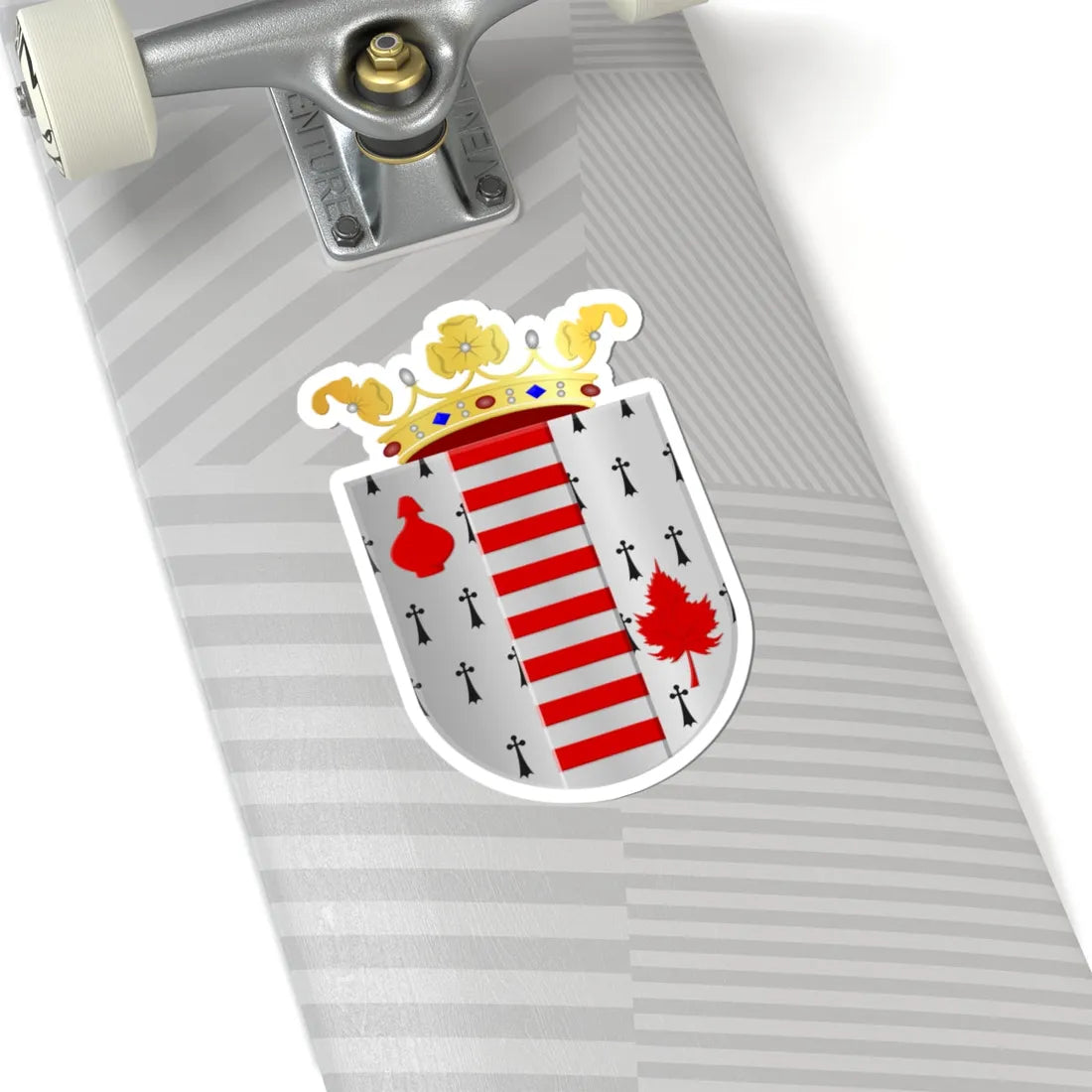 Diever wapen (Netherlands) (Coat of Arms) STICKER Vinyl Kiss-Cut Decal - The Sticker Space