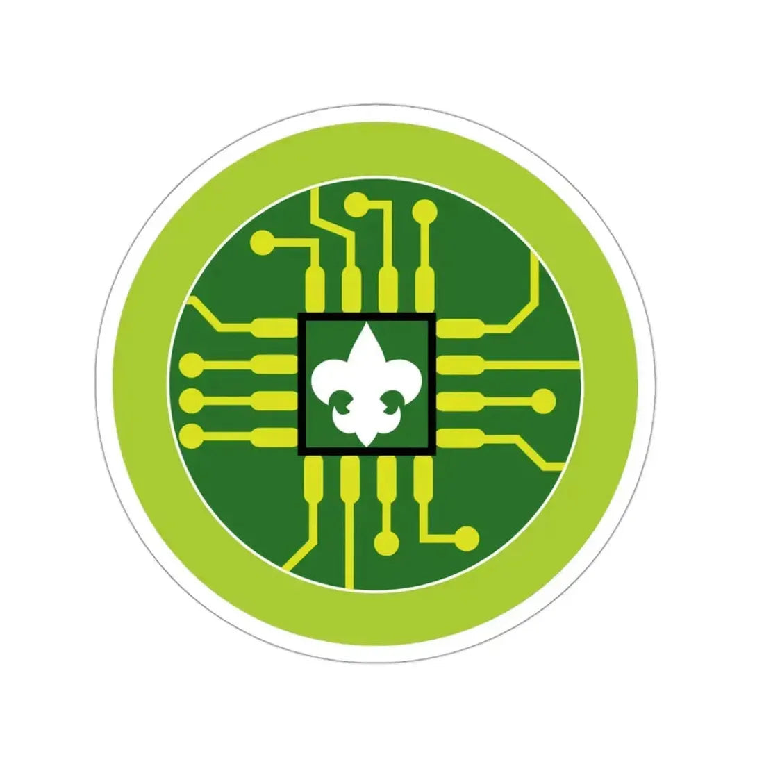 Digital Technology (Boy Scouts Merit Badge) STICKER Vinyl Die-Cut Decal - The Sticker Space