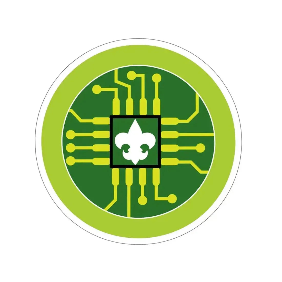 Digital Technology (Boy Scouts Merit Badge) STICKER Vinyl Die-Cut Decal - The Sticker Space