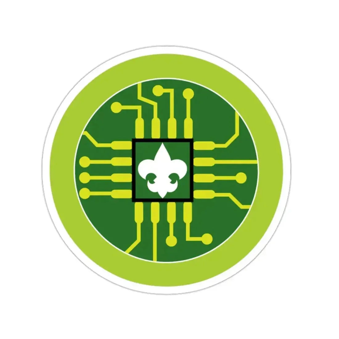Digital Technology (Boy Scouts Merit Badge) STICKER Vinyl Die-Cut Decal - The Sticker Space
