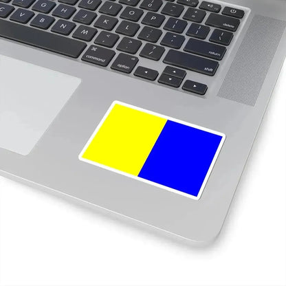 DilbeekVlag (Belgium) STICKER Vinyl Kiss-Cut Decal - The Sticker Space