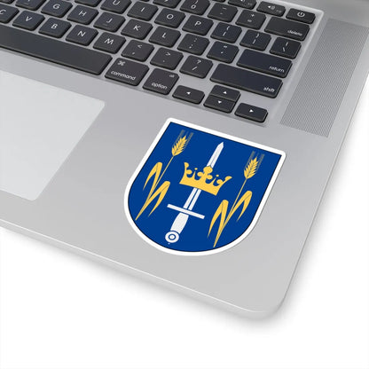 Dimbo vapen (Sweden) (Coat of Arms) STICKER Vinyl Kiss-Cut Decal - The Sticker Space