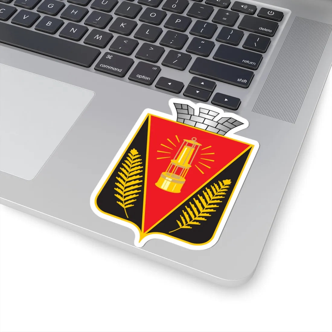 Dimitrov gerb (Ukraine) (Coat of Arms) STICKER Vinyl Kiss-Cut Decal - The Sticker Space