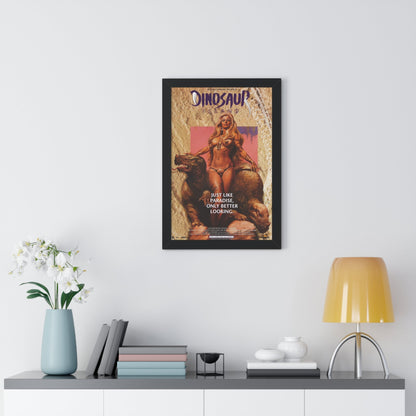 DINOSAUR ISLAND 1994 - Framed Movie Poster-The Sticker Space