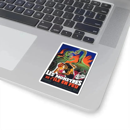 DINOSAURS (BELGIAN) 1980 Movie Poster - STICKER Vinyl Kiss-Cut Decal - The Sticker Space