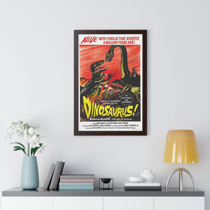 DINOSAURUS (2) 1960 - Framed Movie Poster-The Sticker Space