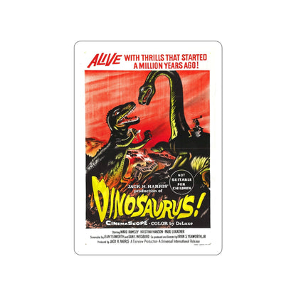 DINOSAURUS (2) 1960 Movie Poster STICKER Vinyl Die-Cut Decal-5 Inch-The Sticker Space